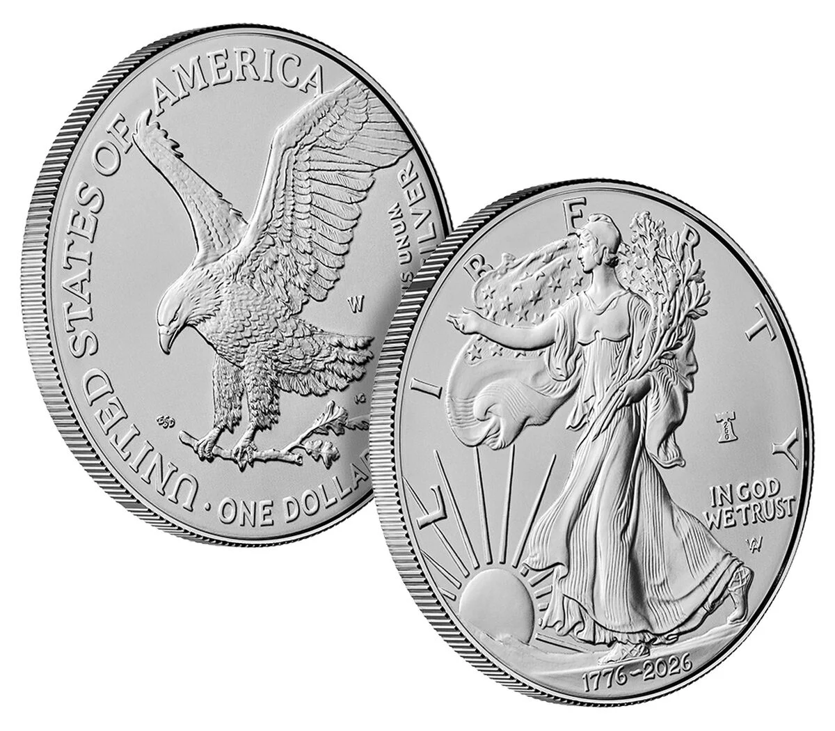 🔥LAST DAY SPECIAL SALE 70% OFF🔥American Eagle 1776-2026 One Ounce Silver Proof Coin