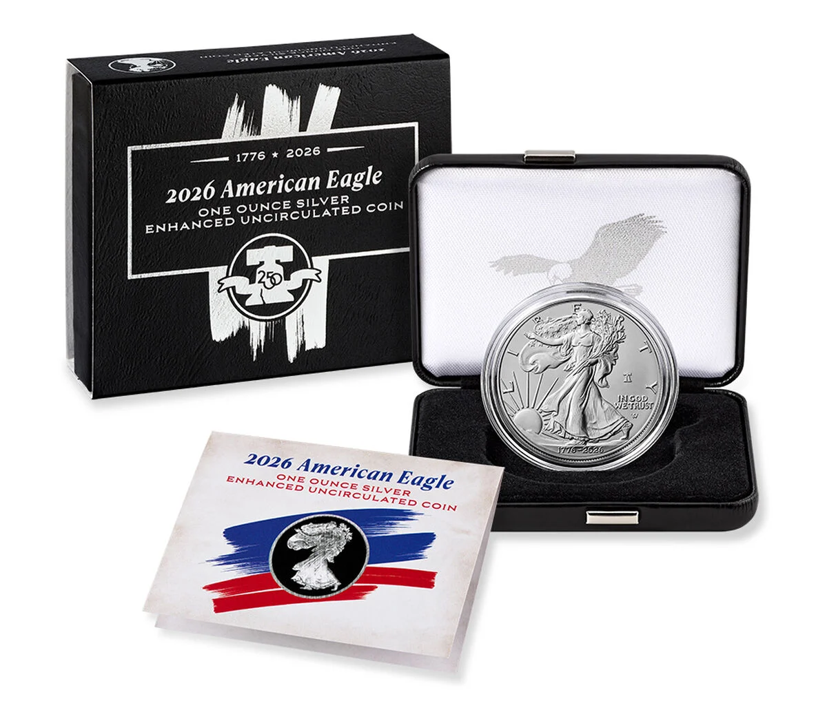 🔥LAST DAY SPECIAL SALE 70% OFF🔥American Eagle 1776-2026 One Ounce Silver Proof Coin