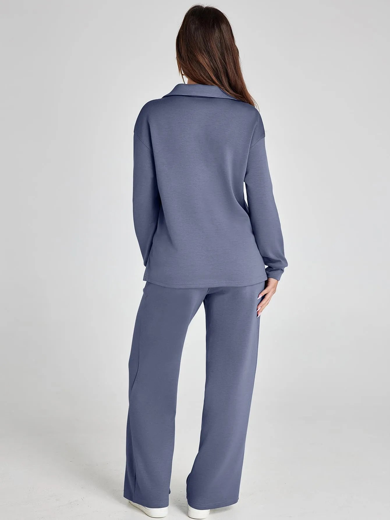 🔥Last Day Sale 49% OFF🏆️Women's 2 Piece Sets Outfits Casual Long Sleeve Sweatsuits Sets