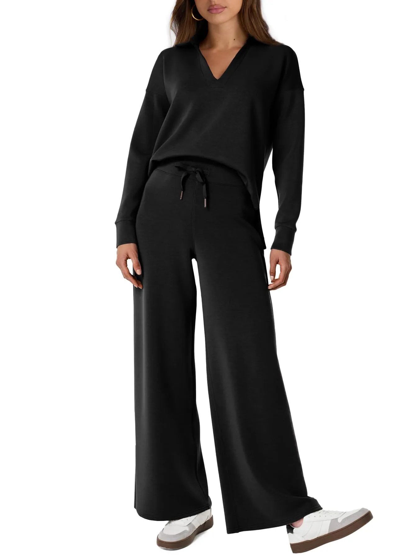 🔥Last Day Sale 49% OFF🏆️Women's 2 Piece Sets Outfits Casual Long Sleeve Sweatsuits Sets