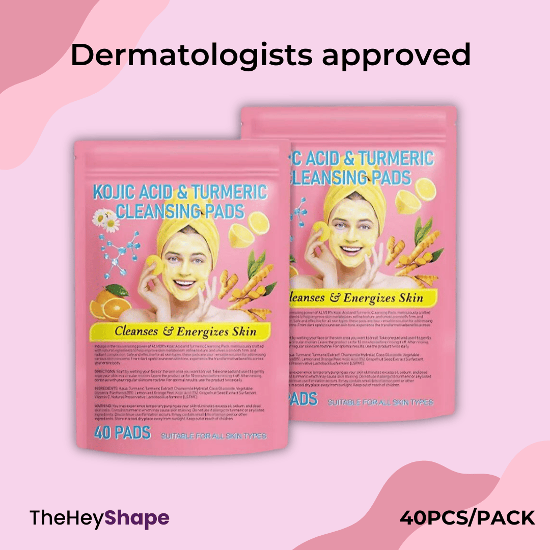 🎁LAST DAY 49% OFF🔥Turmeric Kojic Acid Cleansing Pads
