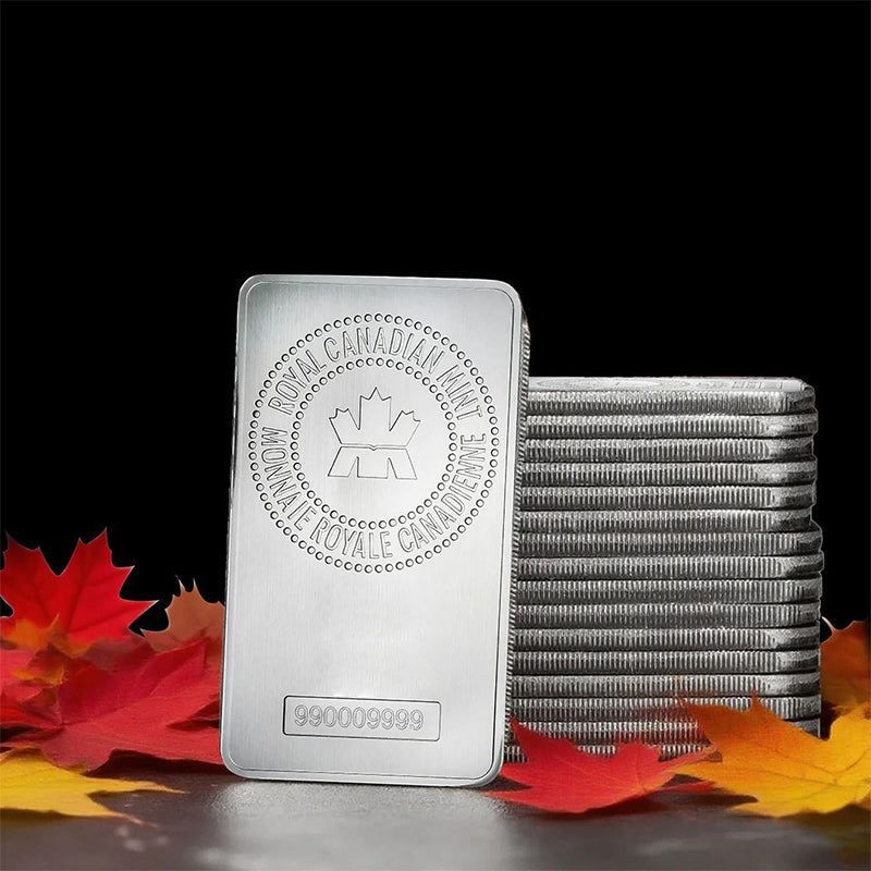 Last Day 49% OFF🔥CA Royal Canadian Mint 10 oz Silver Bar