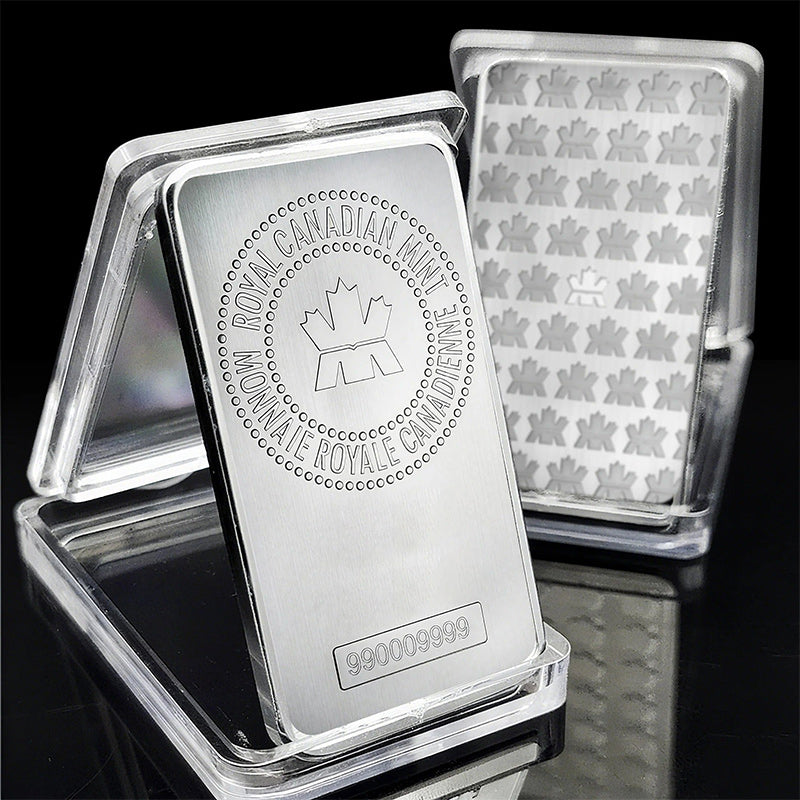 Last Day 49% OFF🔥CA Royal Canadian Mint 10 oz Silver Bar