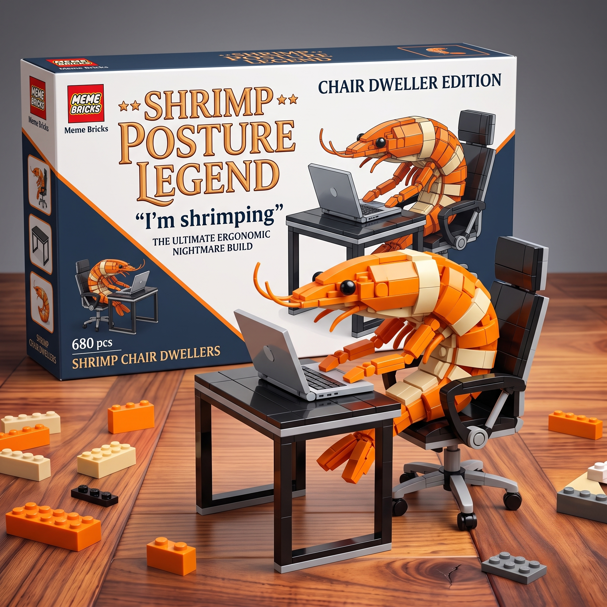 Shrimp Posture Legend Collector Brick Edition