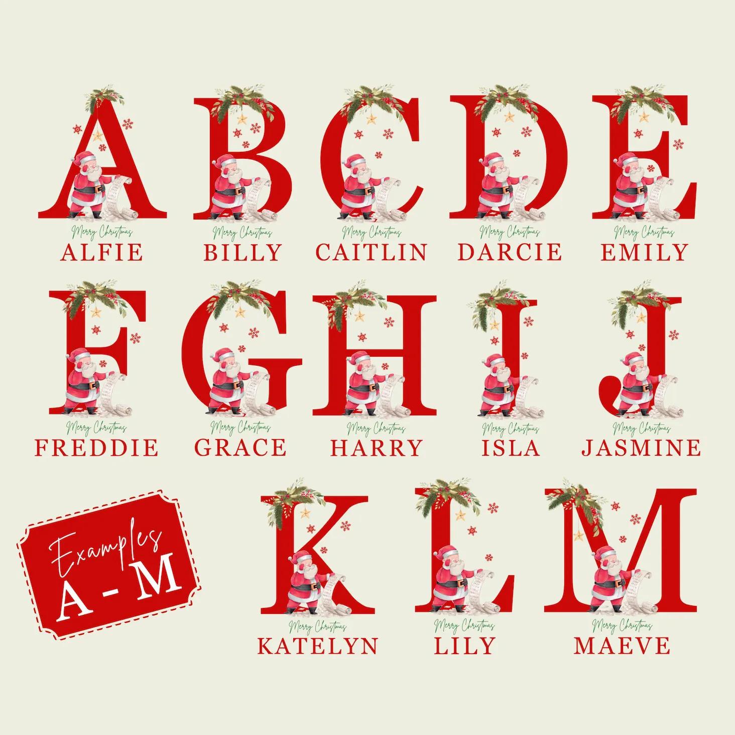 Personalized Santa Sack