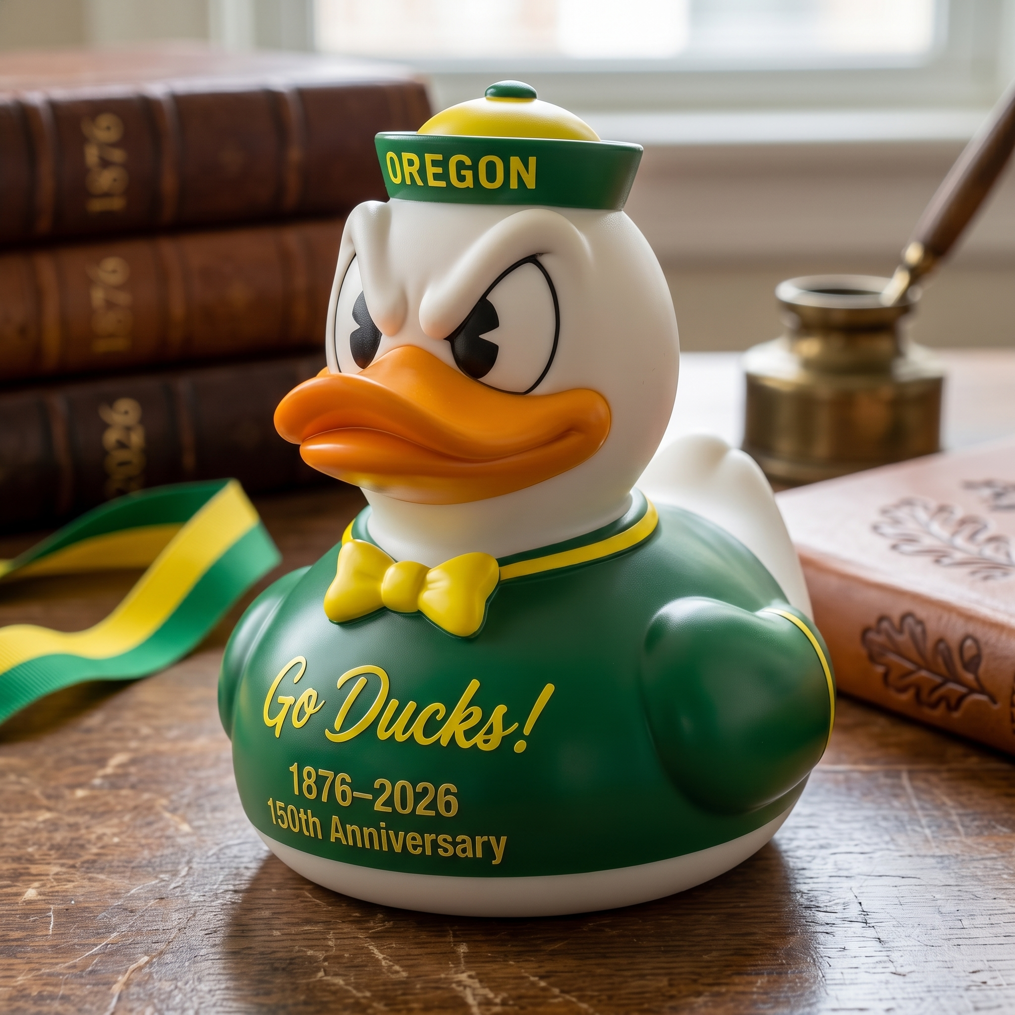 Go Ducks! 1876–2026 150th Anniversary Collector Duck 🦆