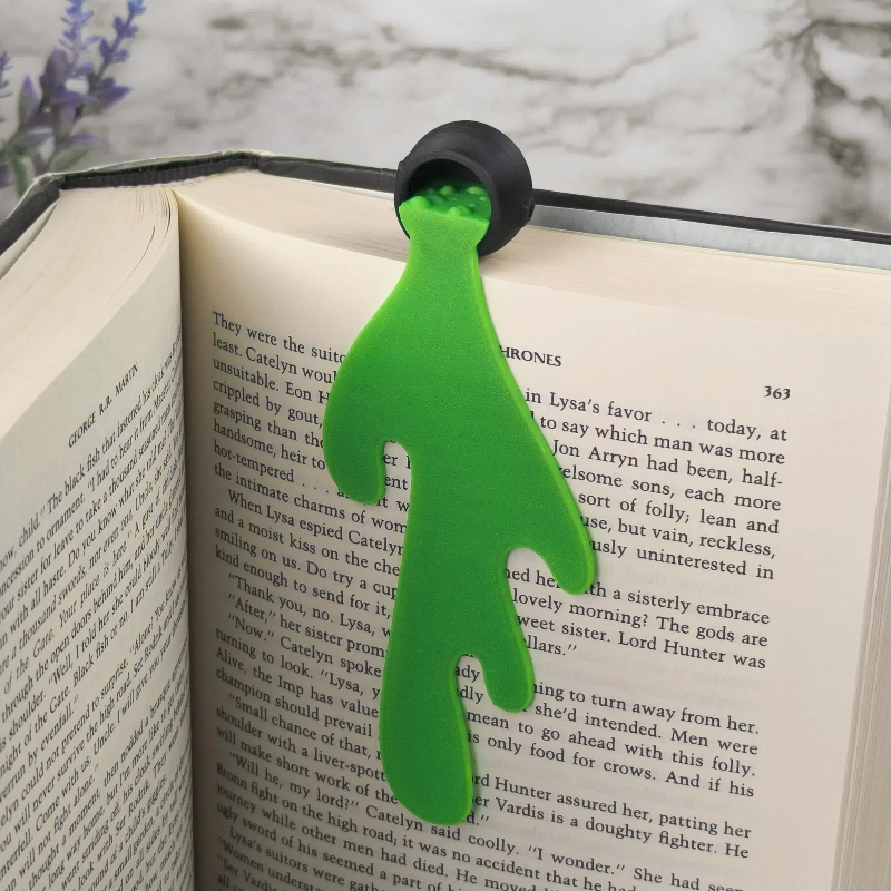 3D Spilled Witches Cauldron Bookmark