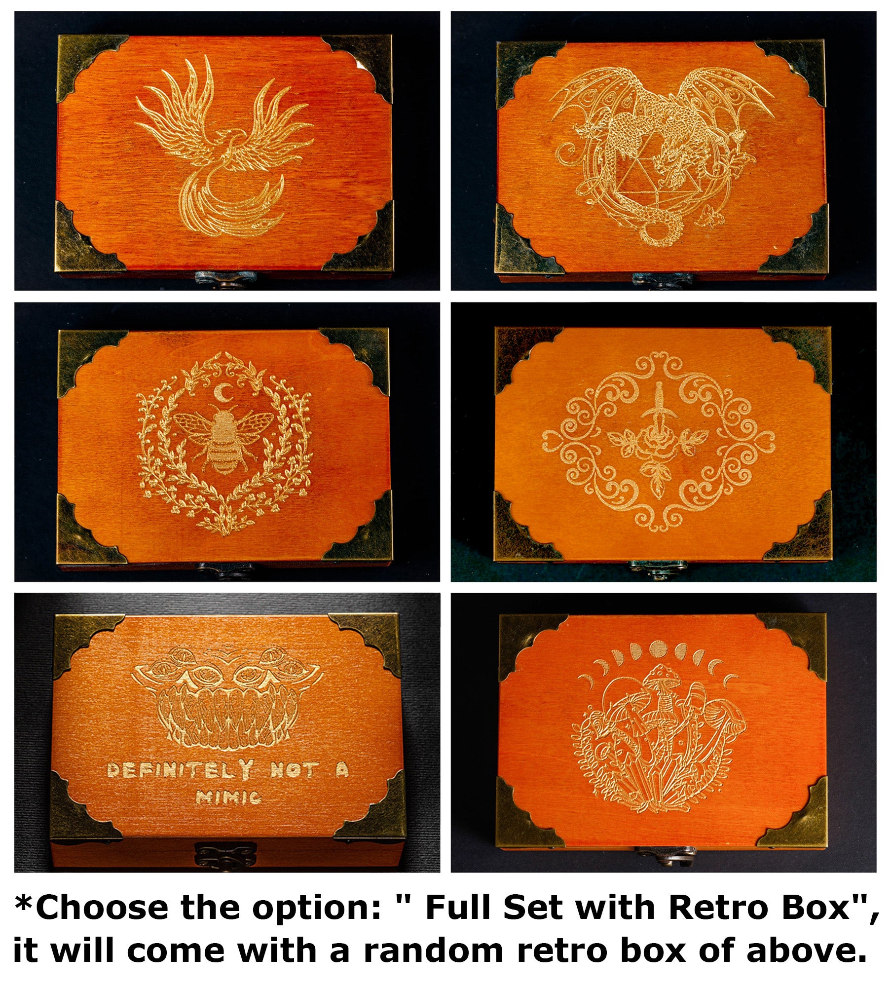 Black Coral F Word DnD D&D Dice Set