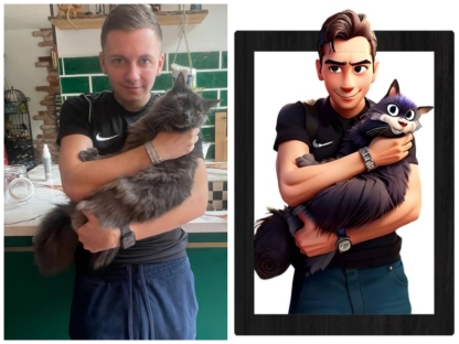 Aangepaste 3D Cartoon Stijl Houten Fotolijst – Transformeer Uw Herinneringen in Kunst!⏰49% korting op de laatste dag