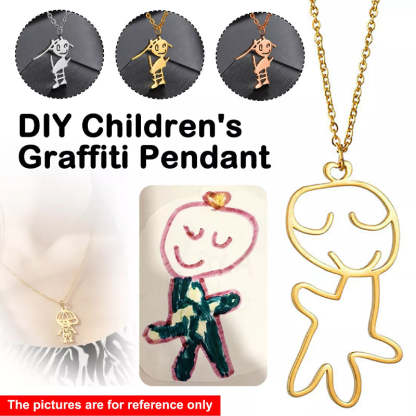 DIY Customized Children's Cartoon Necklace