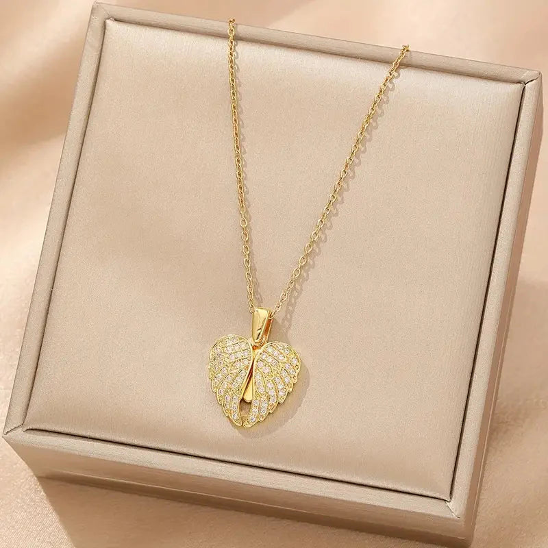 Aangepaste My Angel-ketting met gravure
