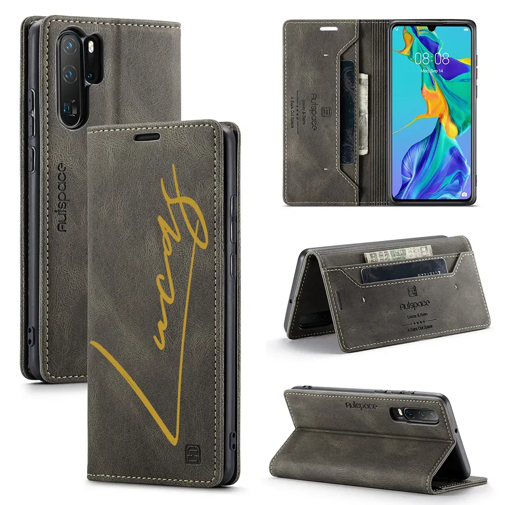 Personalised Monogram Card Holder Magnetic Wallet Phone Case