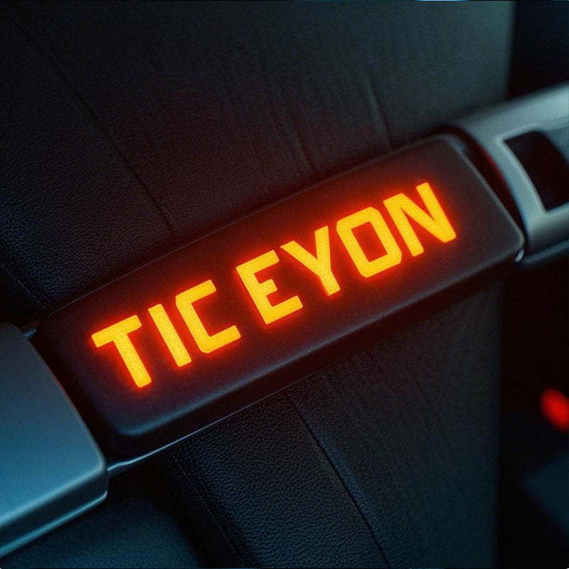 Customized Seat Belt Luminous Stickers