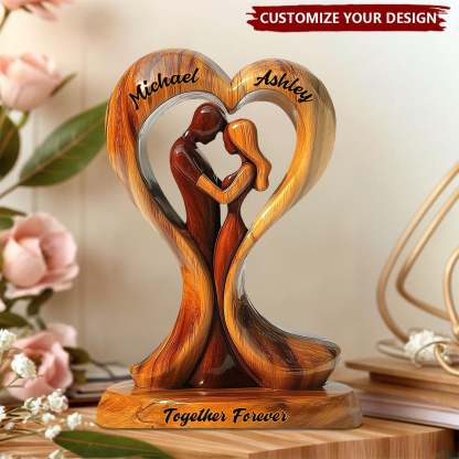 You And Me We Got This - Gepersonaliseerde Acrylplaat voor echtparen