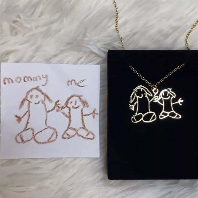 DIY Customized Children's Cartoon Necklace