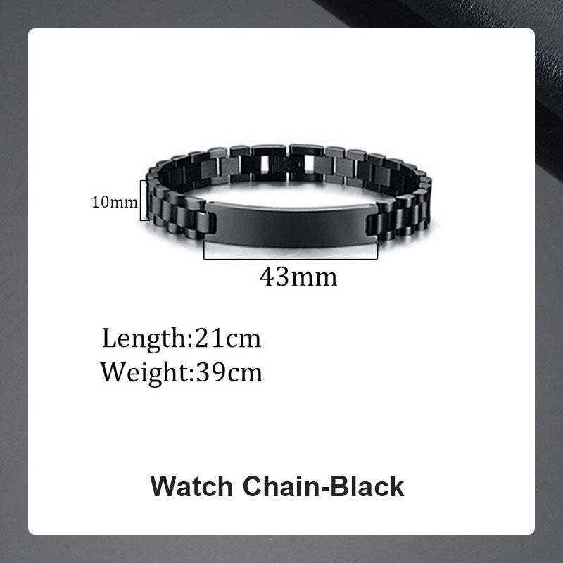 Custom Eyes Engravable Bracelet