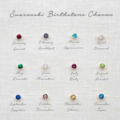 Personalized Birthstone Bracelet