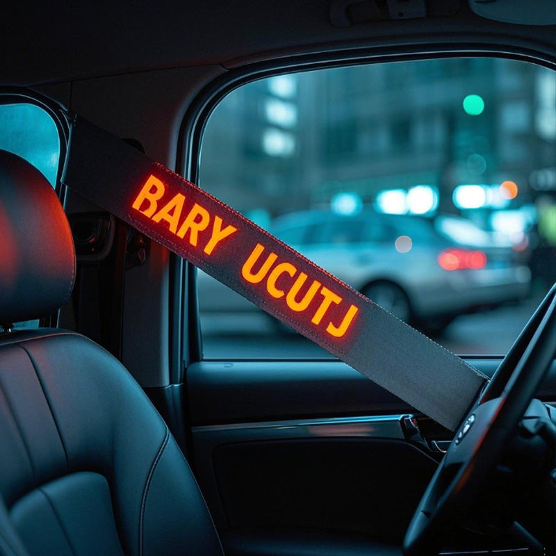 Customized Seat Belt Luminous Stickers