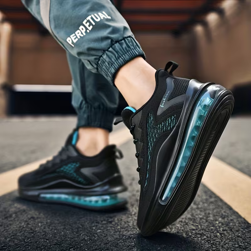 👟 Men’s Air Cushion Walking Sneakers Wide Toe Box. Cushioned Comfort. Confident Grip 🛑✨