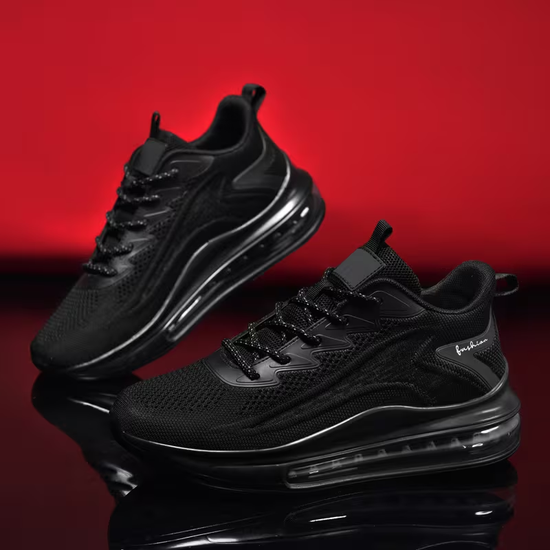 👟 Men’s Air Cushion Walking Sneakers Wide Toe Box. Cushioned Comfort. Confident Grip 🛑✨