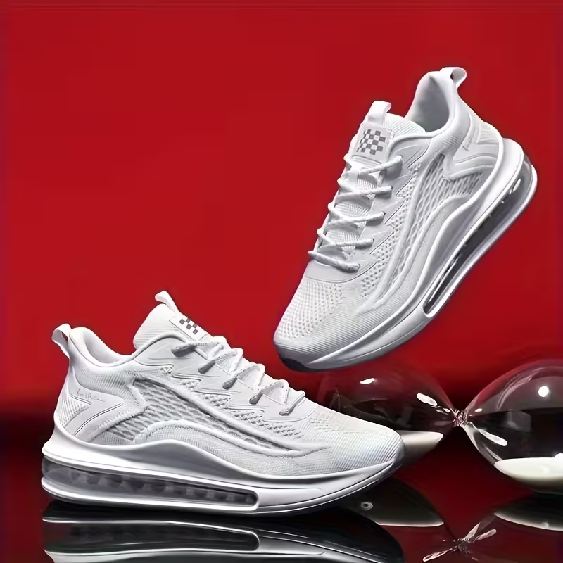 👟 Men’s Air Cushion Walking Sneakers Wide Toe Box. Cushioned Comfort. Confident Grip 🛑✨