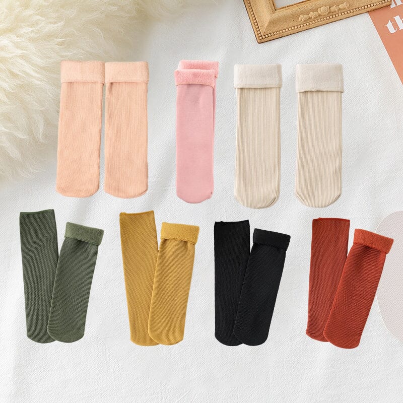 🔥Winter Hot Sales-- Winter Soft Plush Floor Socks