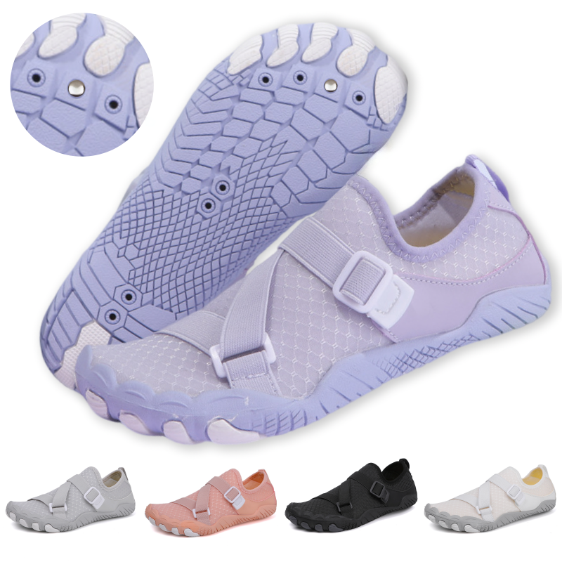 👟Copper-Infused Grounding Barefoot Shoes-Grid（Skin Pro with Copper）