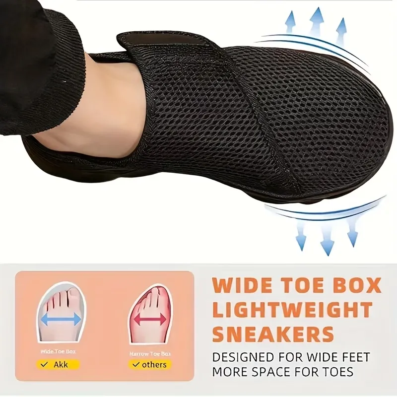 ⏰Limited Time 49% OFF🛒Solesocietyhub Wide Diabetic Shoes For Swollen Feet