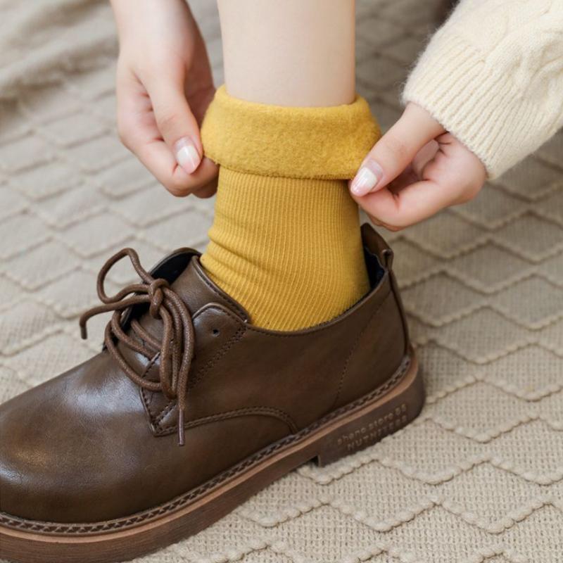 🔥Winter Hot Sales-- Winter Soft Plush Floor Socks