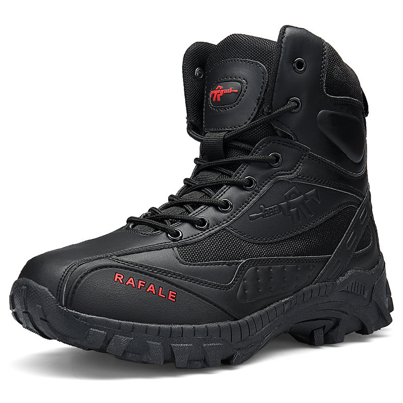 (🎖️MEMORIAL DAY SALE - 70% OFF) Men Warm Winter Snow Boots Waterproof Non-Slip Work Combat Boots