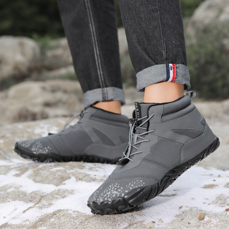 FrostRhythm- Non-slip & Carbon Fiber Waterproof Winter Barefoot Shoes (Unisex)
