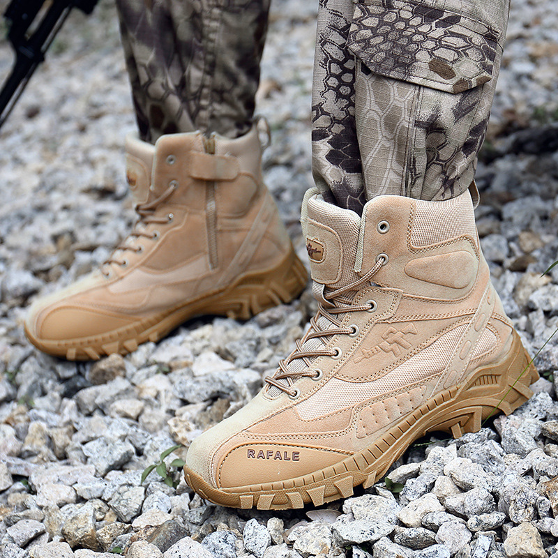 (🎖️MEMORIAL DAY SALE - 70% OFF) Men Warm Winter Snow Boots Waterproof Non-Slip Work Combat Boots