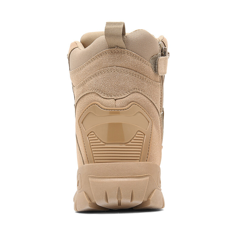 Men Outdoor Desert Tactical Combat Boots Waterproof Non-Slip Hiking Boots (Durability Upgrade)