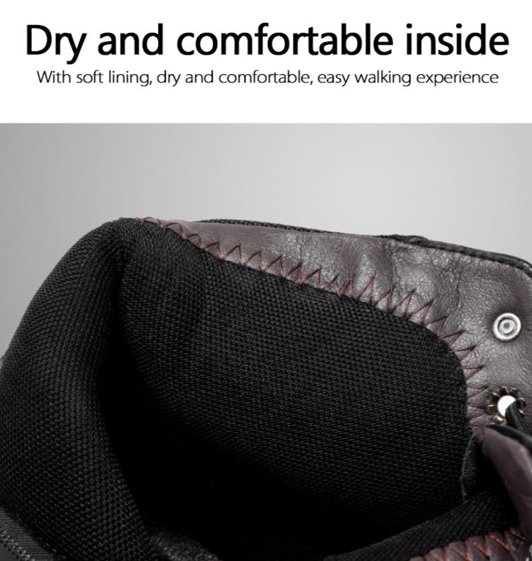 Men's Casual Versatile Genuine Leather Boots