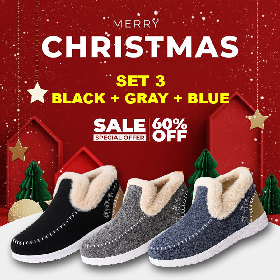 🔥Christmas Day Sale OFF🔥 - Kickly Orthopedic Fleece Slip-On Boots