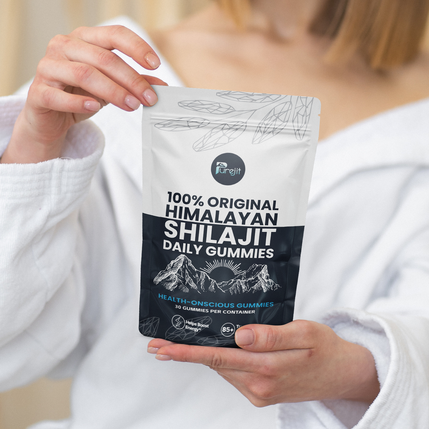 PUREJIT® 100% ORIGINAL HIMALAYAN SHILAJIT DAILY GUMMIES