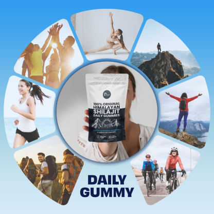 PUREJIT® 100% ORIGINAL HIMALAYAN SHILAJIT DAILY GUMMIES