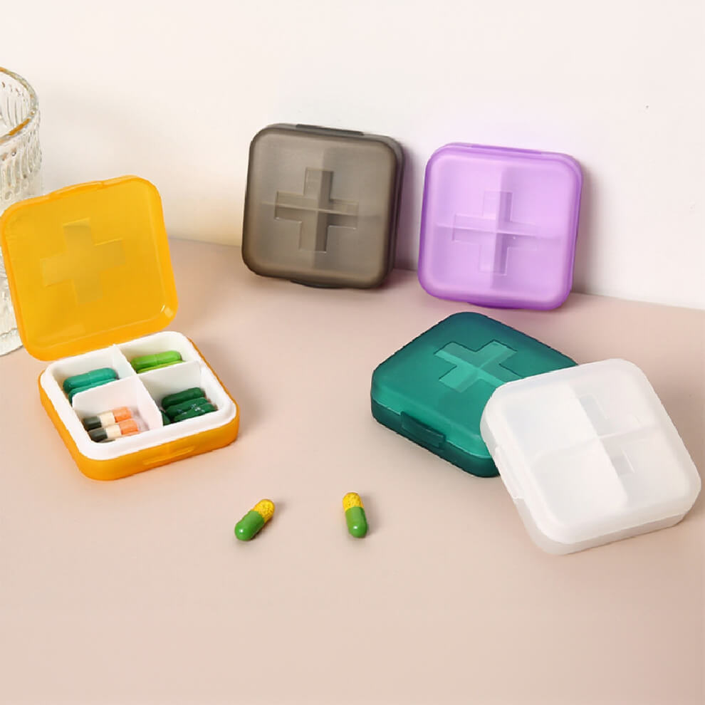 Compact Capsule Organizer – Portable Pill Case for Daily Supplements