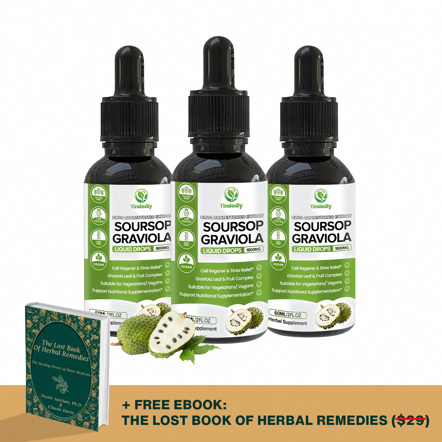 100% Pure Organic Soursop Drop Extract