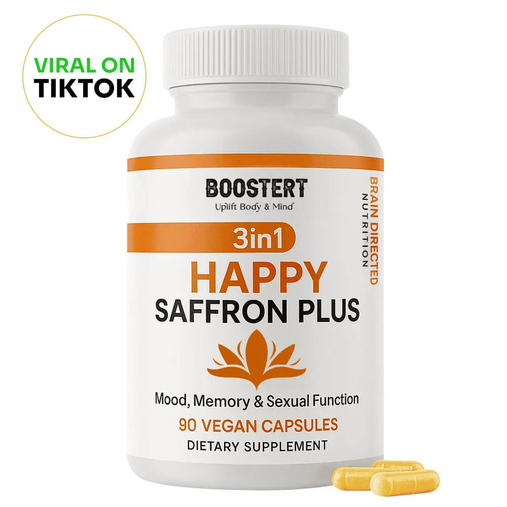 Happy Saffron Plus – VIRAL ON TIKTOK, 100% Organic