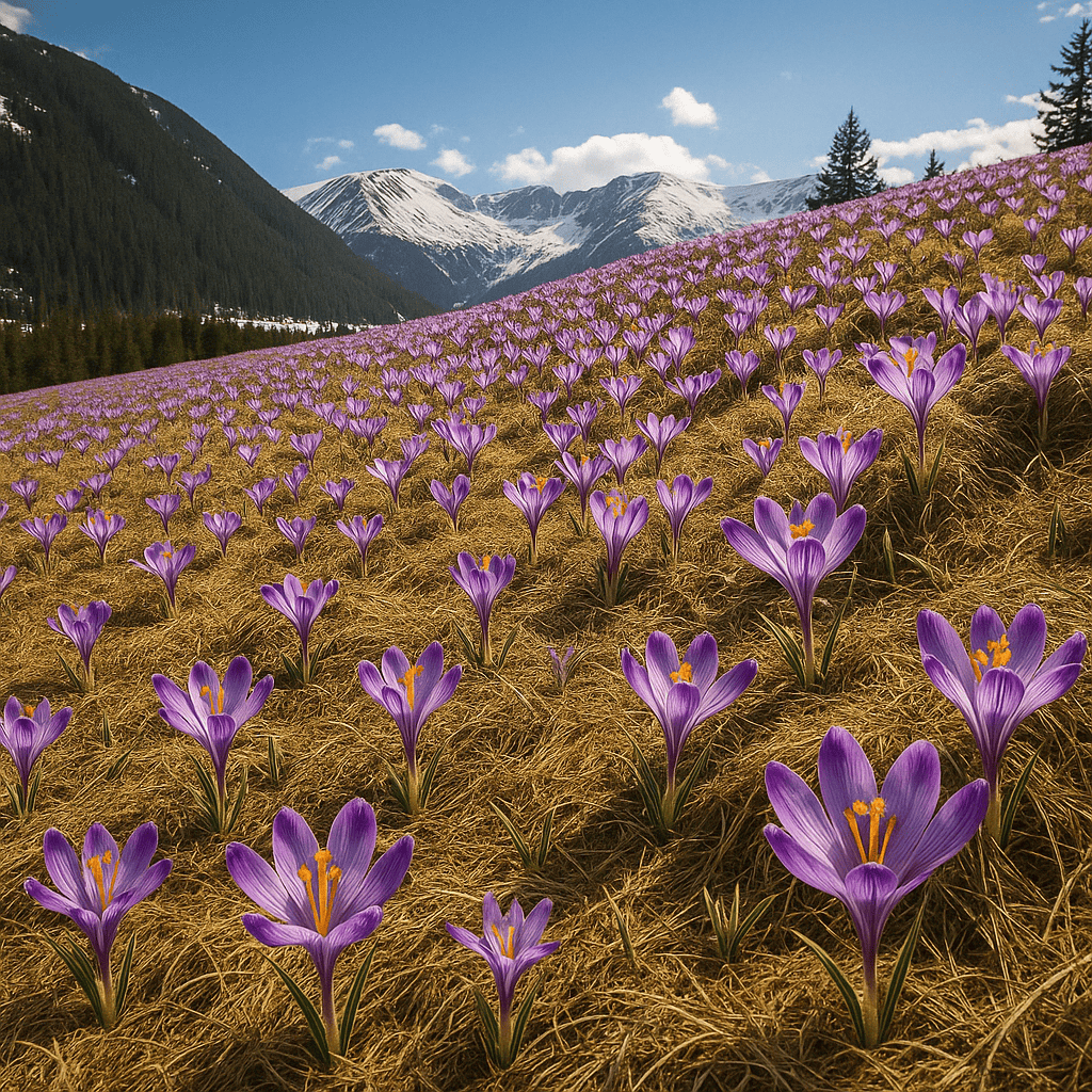 Saffron Flower and Threads