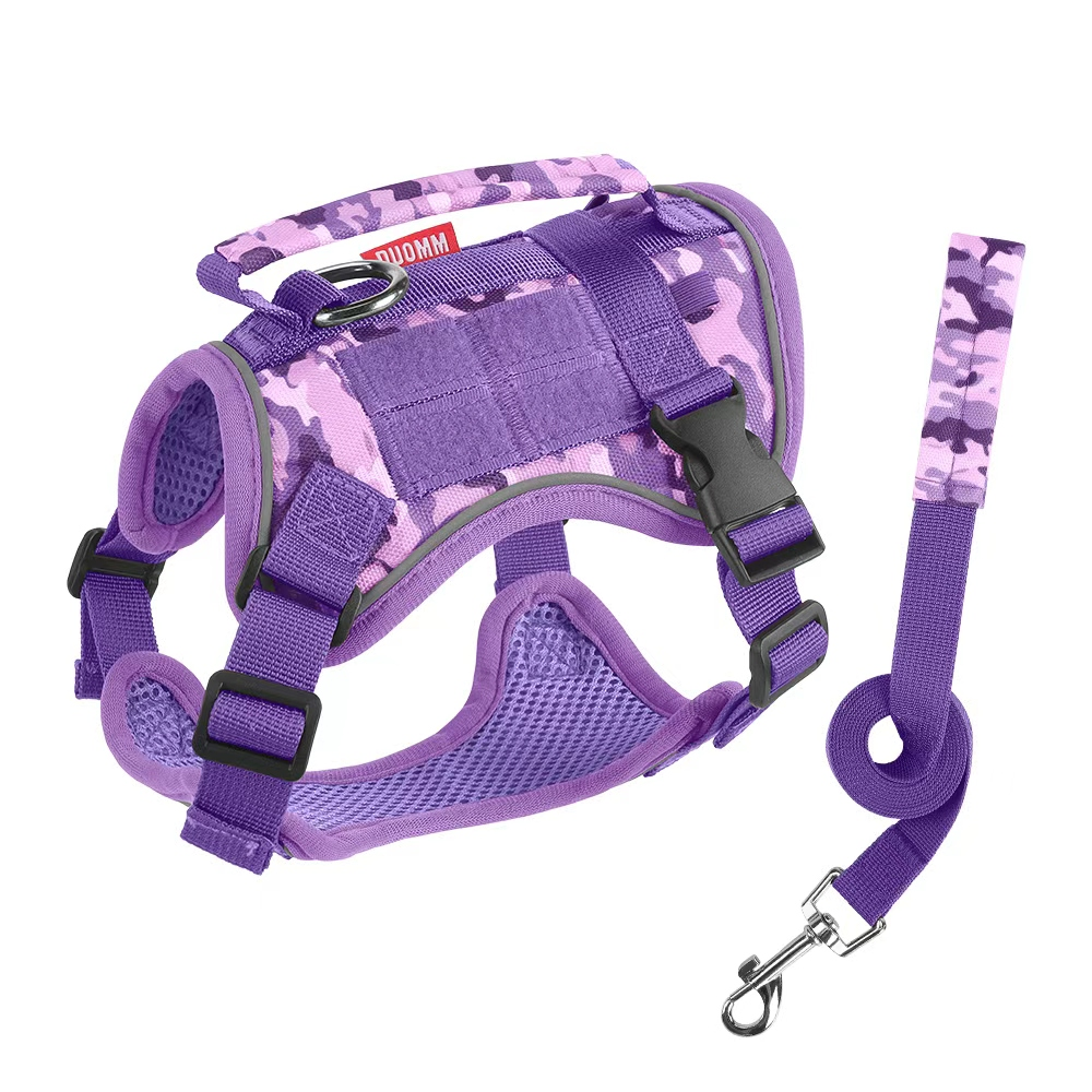 PetFangFang Puppy Tactical Harness and Leash Set 8019