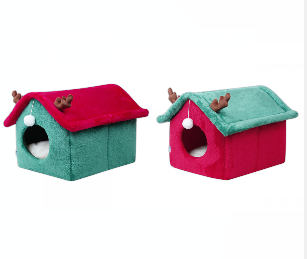 image177.png - 6016-SD2505 festive antler christmas pet house mixed two colors truth anchor
