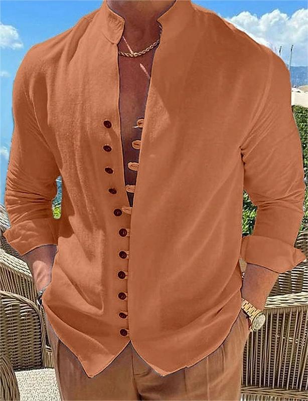 Retro Casual Loose Long Sleeve Shirt
