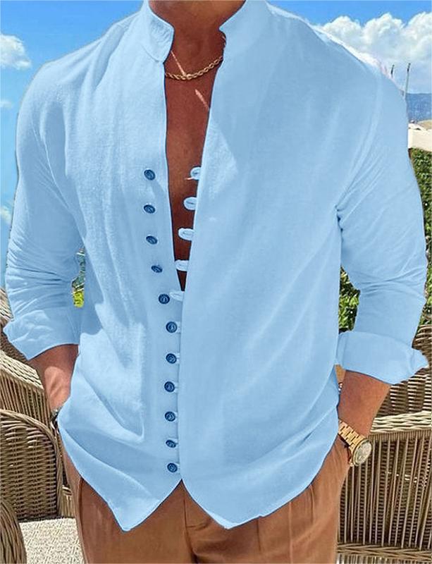 Retro Casual Loose Long Sleeve Shirt