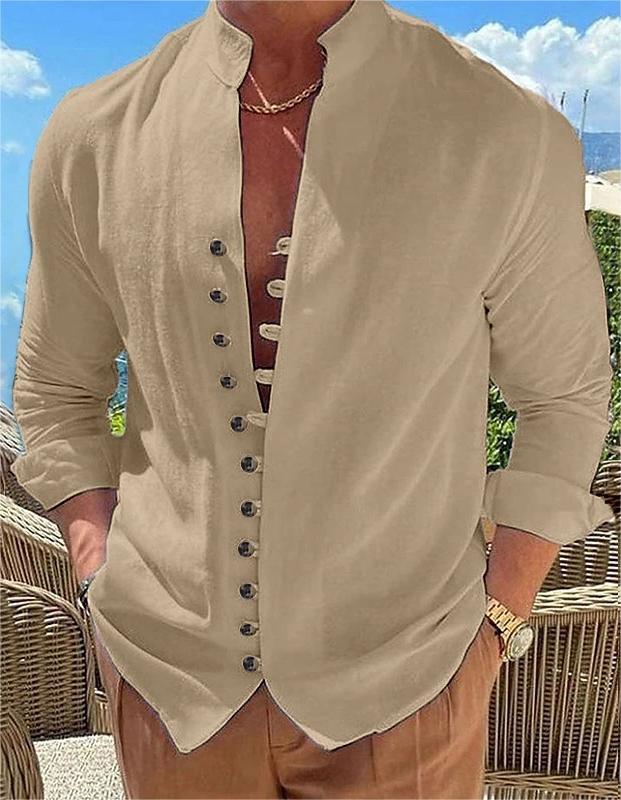 Retro Casual Loose Long Sleeve Shirt