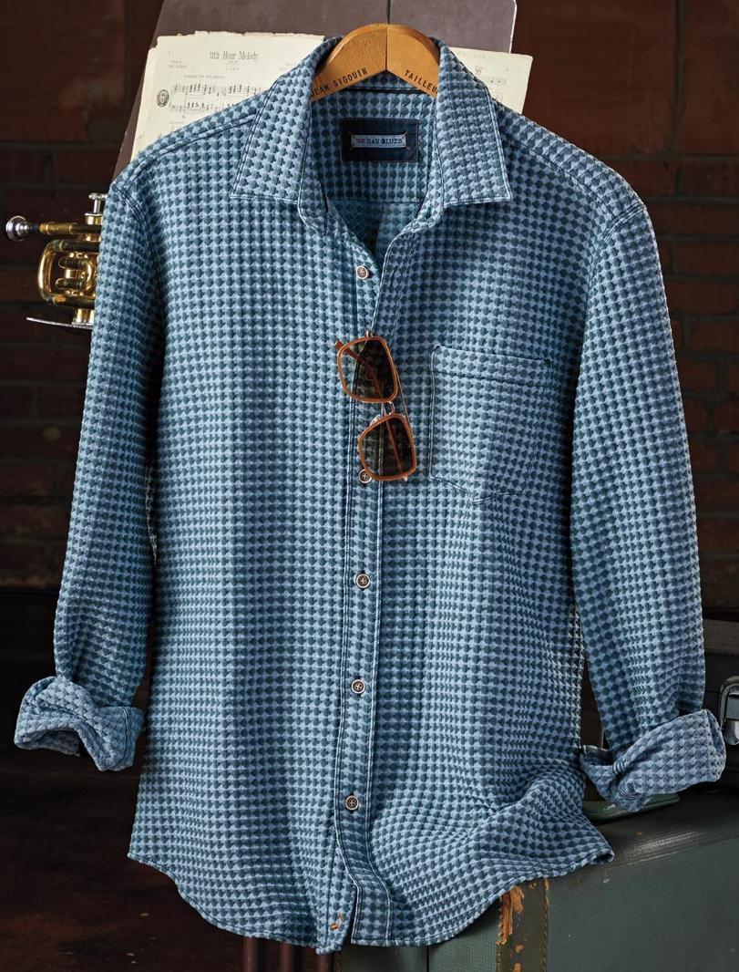 Textured Stretch Shirt