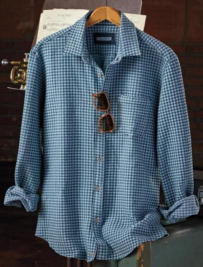 Textured Stretch Shirt