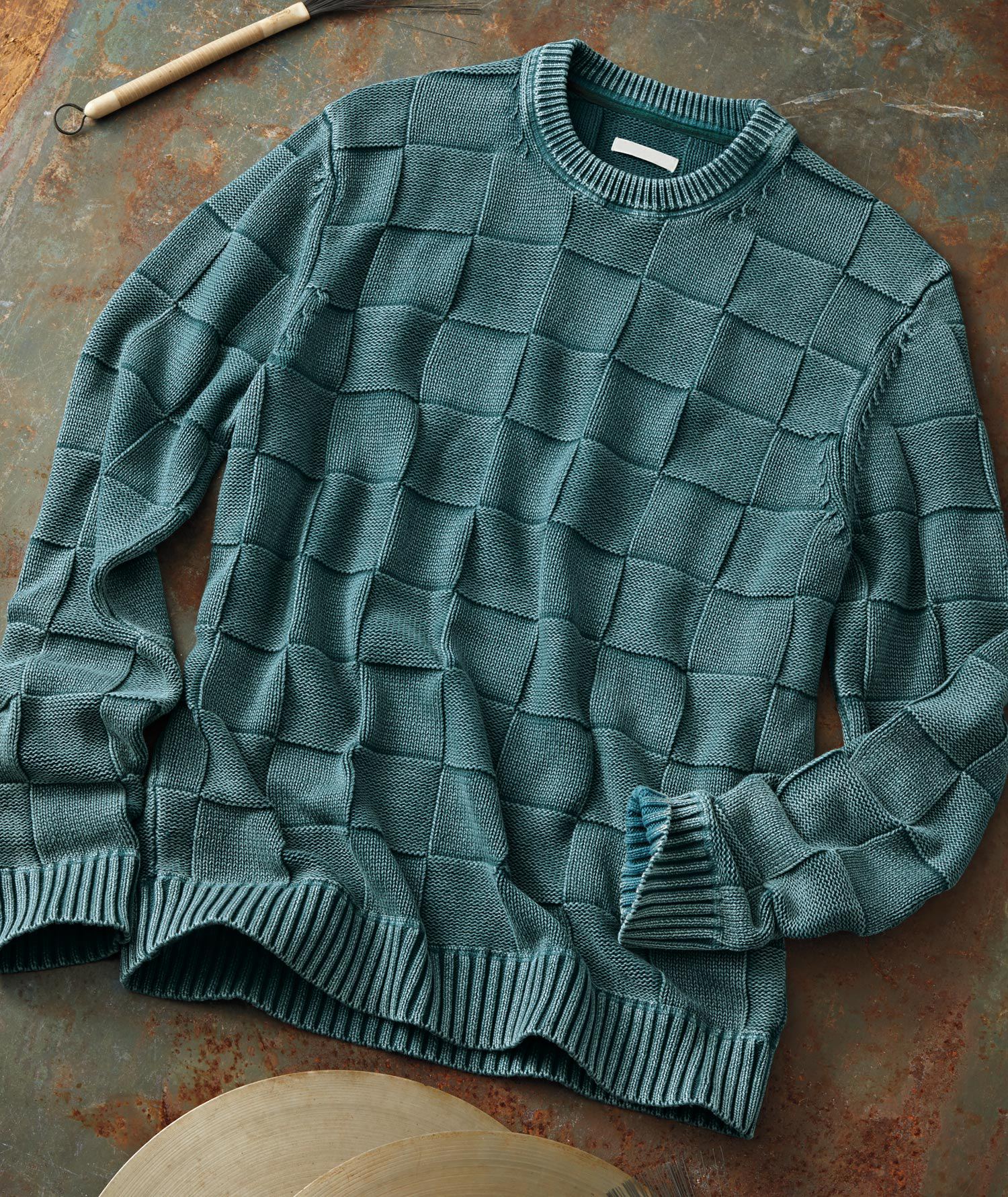 Square Knit Sweater