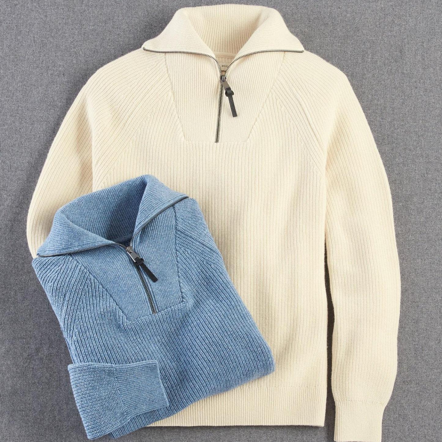 Quarter Zip Sweater